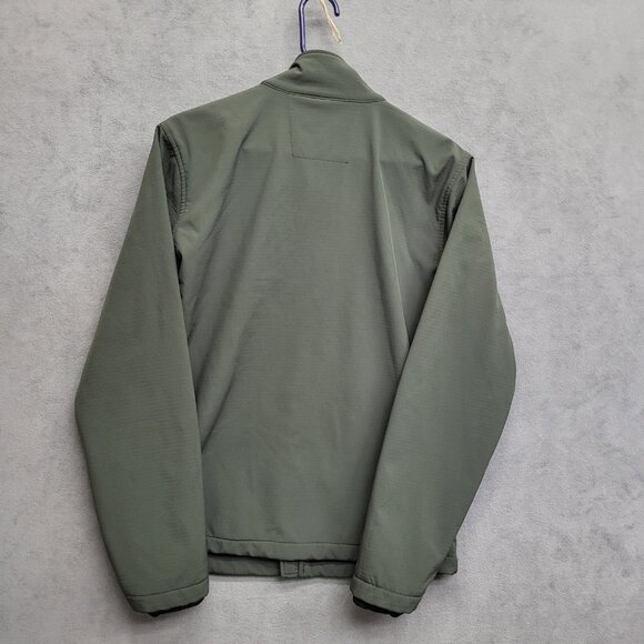 Free Country Men's Super‎ Softshell 3-Layer Jacket Dark Olive Size Small - Picture 2 of 7